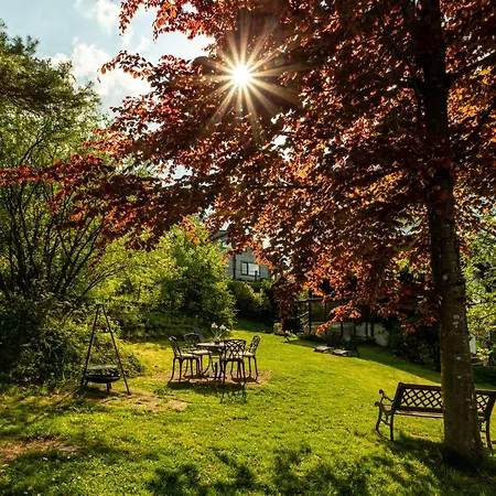 Blockhaus Eifelsteig W/ Kamin Garten & Feuerstelle Σπίτι διακοπών Berndorf (Vulkaneifel)