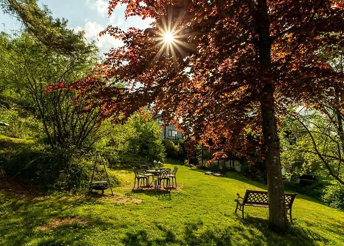 Blockhaus Eifelsteig W/ Kamin Garten & Feuerstelle Сasa de vacaciones Berndorf (Vulkaneifel)